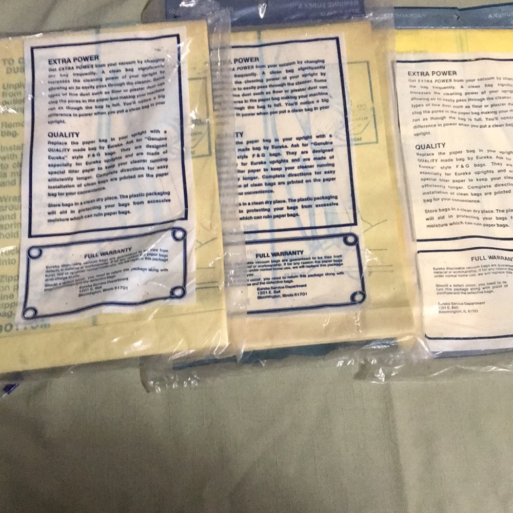 24 Vacuum bags “F &G” some micro lined / see pictures - Picture 6 of 16